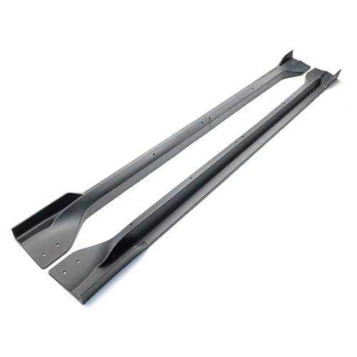 Car Side Skirt Extension Splitter A Pair Compatible for Jeep Grand Cherokee SRT/SRT8/Trackhawk 2012-2021 Plate Lip Bumper Winglet Body Kit(Matte Black Skirt)