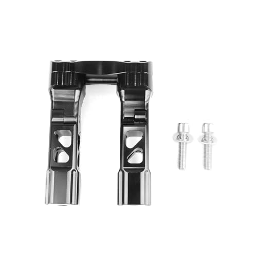 Rehausseur de guidon 25 mm ajustement postural pour moto Softail