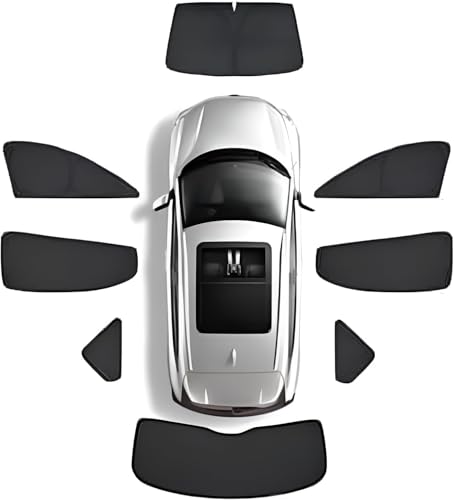 Pare-soleil pour Toyota Wish 10 (2003-2009) protection vitres complètes 8 pièces