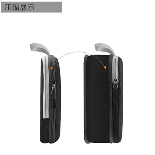 Four-Piece Travel Compression Storage Bag Portable Waterproof Clothing Storage Bag(Beige)4