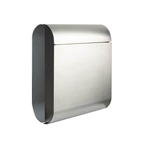 Burg-Wächter 1260 Cosmo 3765 NI Door Letterboxes, Stainless Steel