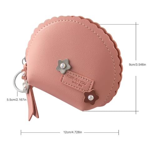 Short Girls Wallet Small Fresh Mini Wallet Coin Purse,Pink3