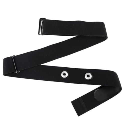 Brustgurt Verstellbar 65cm bis 98cm, Elastischer Sport Herzfrequenzmesser Brustgurt Ersatzband Aus Hochwertigem Nylon Und Spandex Schnallenabstand 45mm Kompatibel Mit Vielen Weiteren Für Sport Laufen