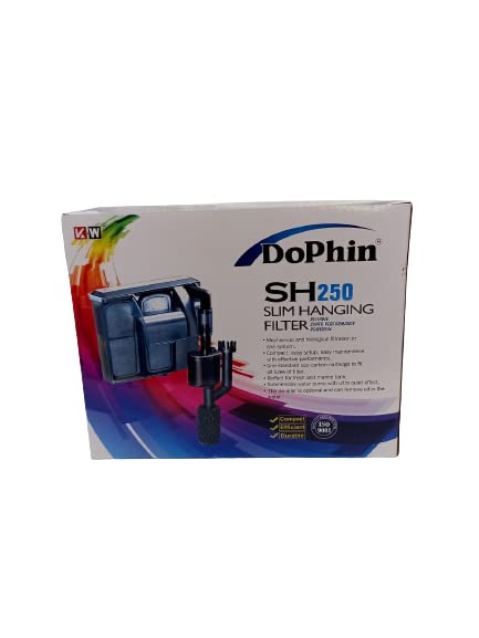 See full amazon price history chart for Mr Traders DOPHIN SH250 (3.6W output 50L/Hr) Aquarium Slim Hanging Filter Mr Traders DOPHIN SH250 (3.6W output 50L/Hr) Aquarium Slim Hanging Filter (B0B2LQQN37) Amazon Price History, Amazon Price Tracker