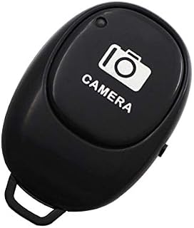 wufeng Bluetooth 4.0 Phone Camera Shutter Release Button Selfie Group bluetooth selfie Picture Wireless Remote Control, Black