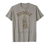 Doodle Coffee Club Cute Dog Lover Coffee Design T-Shirt