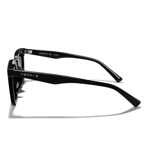 MERRY'S Modern Men Women Acetate Square Polarized UV400 Sunglasses S61933