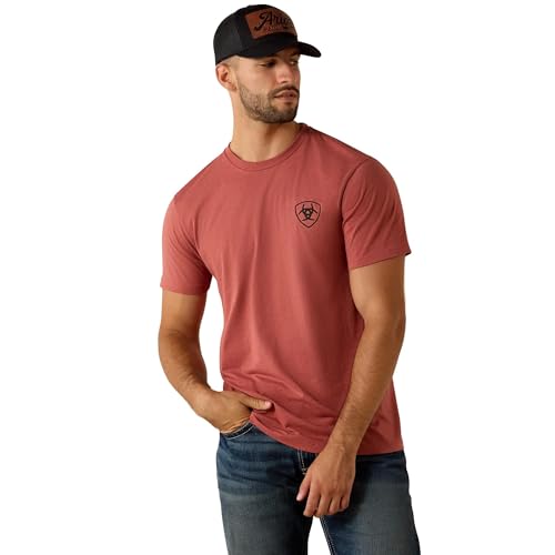 ARIAT Mens Banner Badge T-Shirt