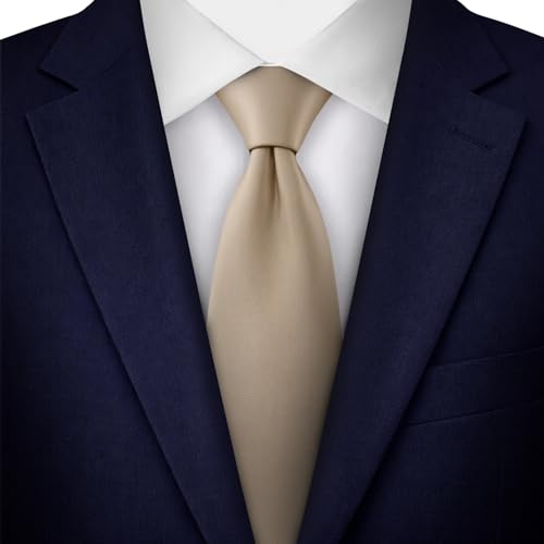 Image of Jacob Alexander Men's Extra Long Solid Color Tie