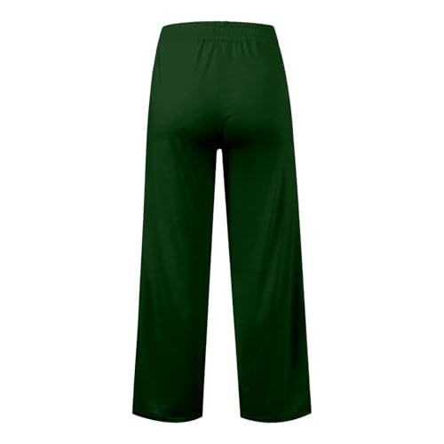 Wide Leg Sweatpants Girls Elastic 𝗗rawstring Straight Leg 𝐏alazzo 𝗟ounge Comfy Joggers Trousers with Pockets2