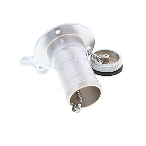 Stainless Steel Flush Mount Fuel Filler Neck W/12 Inch Hose Kit #TOP4