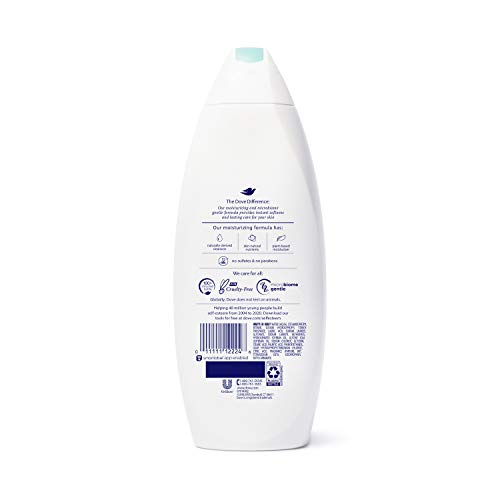 Dove Sulfate Free and Hypoallergenic, Sensitive Skin Body Wash, 22 Fl Oz (Pack of 4) - Image 2