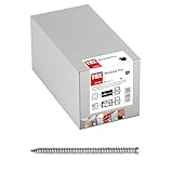 TOX Window Pro Rahmenschraube aus einsatzgehärtetem Stahl M, Abstandsmontage für Fenster und Türen, Zylinderkopf mit TX25-Antrieb, Ø7,5/182 mm, 09310154