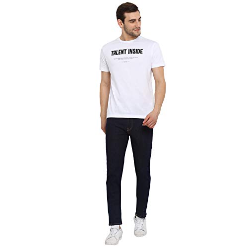 Image of Red Tape Men's Printed Regular Fit T-Shirt