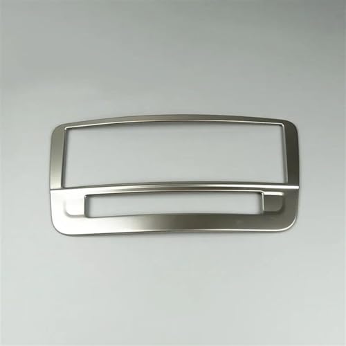 Embellecedor Decorativo Para Consola De Coche, Caja Almacenamiento Aire Acondicionado Acero Inoxidable, Tira Cubierta Panel CD Para Benz GLA CLA A Class antipolvo(D)