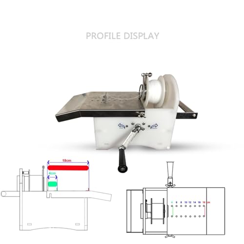 Manual Sausage Tying Machine Stainless Steel Manual Hand-Rolling Sausage Tying & Knotting Machine Sausage Linker Machine for Commercial Home Use