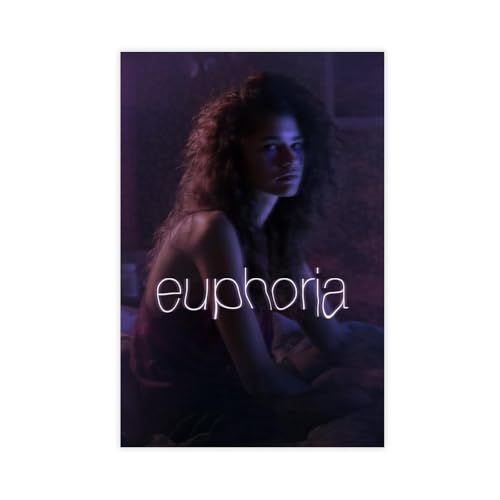 TV Series Euphoria Poster Canvas Wall Art Decor Print Picture Paintings for Living Room Bedroom Decoration Unframe:12x18inch(30x45cm)