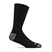 Fruit of the Loom Men's Dual Defense Crew Socks (12 Pack), Black, Medium (6 - 12)