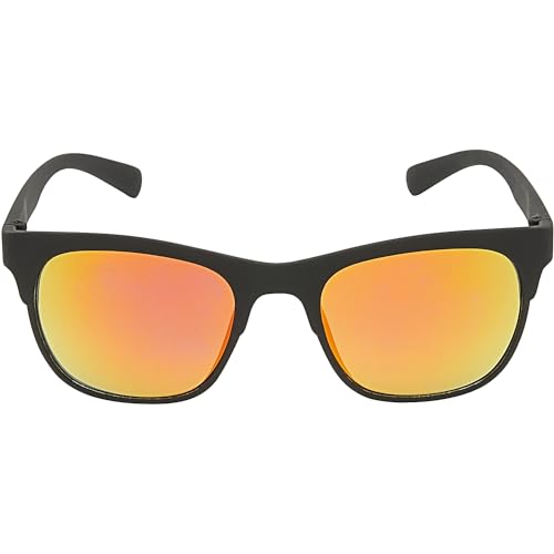 SAV Eyewear SAV Bifocal Reading Sunglasses, +2.00, Black/Red Revo (ESSR04-200-640)