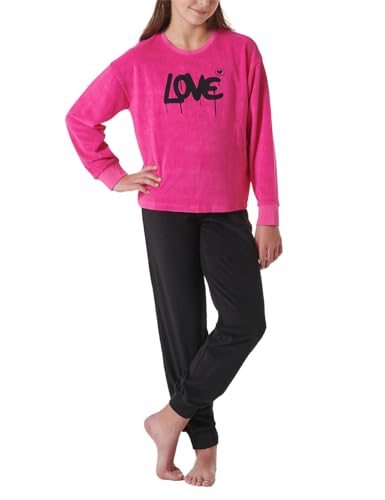 Schiesser Mädchen Schlafanzug Set Pyjama Lang-100% Organic Bio...