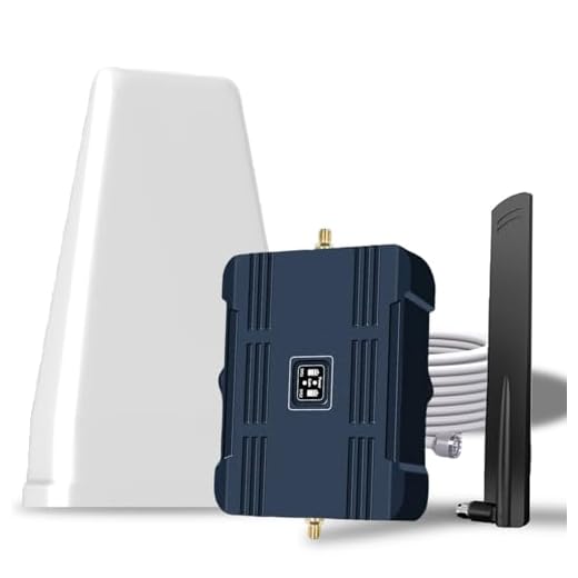 Cell Phone Booster for Home Office, Up to 2500 Sq.Ft, Cell Phone Signal Booster for Band 5/12/13/17,Boost 5G 4G LTE 3G Data for All U.S. Carriers, FCC Approved