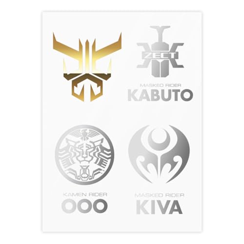 防水ステッカーセット 仮面ライダーキバ マイケル シェンカー クリスタルステッカー PVC 防水シール 3D立体 車の窓や スケートボード 文房具 子供 日記 自転車 バイク 手帳飾り