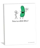 This is a Big Deal Notepad, Funny Dill Gift Idea 4.25 x 5.5, 50 Sheets