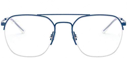 Image of Ray-Ban Unisex Clear Lens Square Frames - 0RX6444
