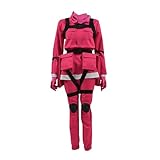 XLSJIAMAN Anime Cos Kohiruimaki Karen Llenn Cosplay Costume Dress Uniform Halloween Outfits (Female Size, Large)