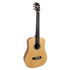Cort EMINI Guitare acoustique Pores Ouverts Gaucher - Les Beatles, Paul McCartney, John Lennon, RIngo Starr, George Harrison