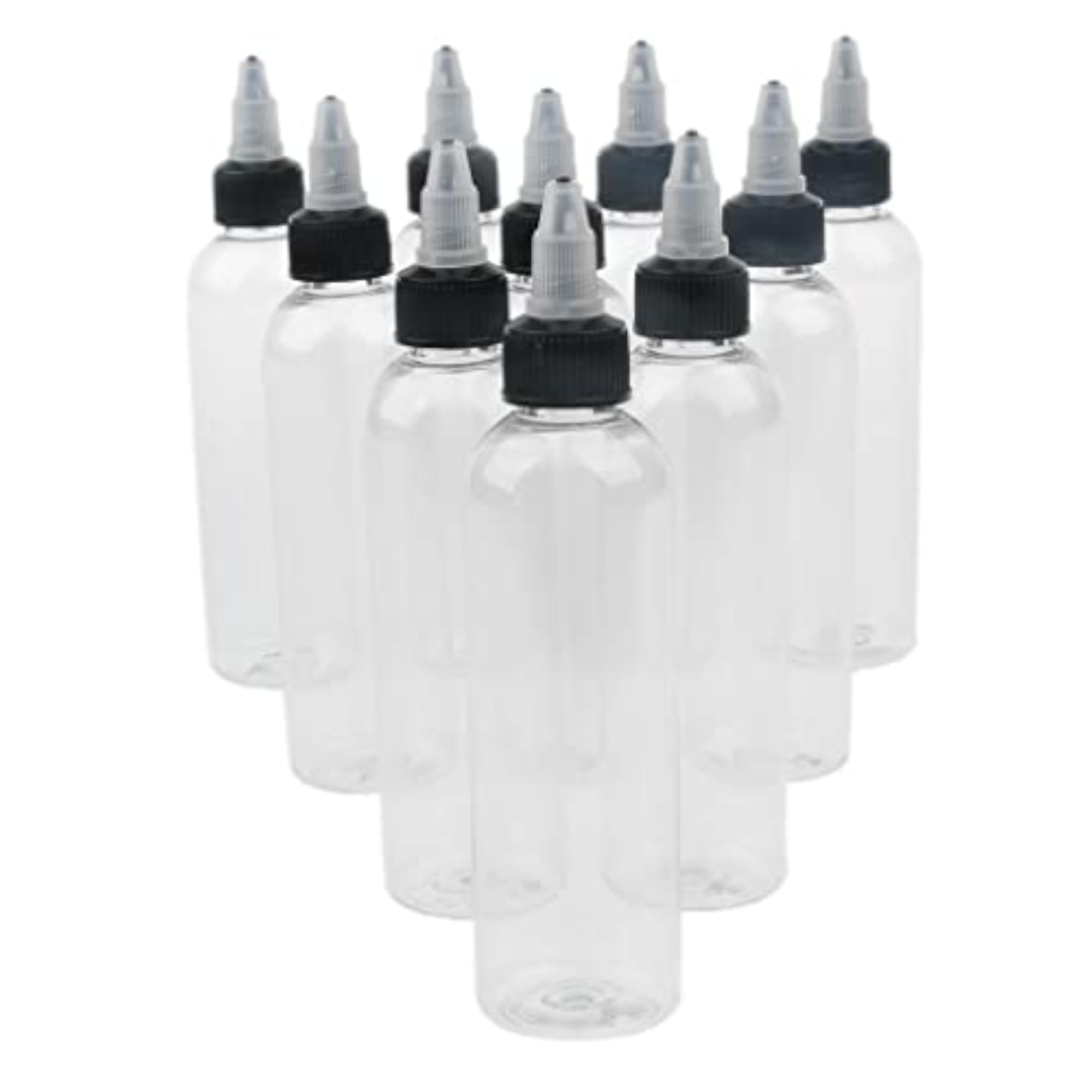 Durable Squeeze Bottles with Twist Cap Applicator