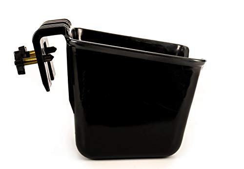 Lock N Load Feed Livestock & Pet Feeds Mountable Heavy Duty Feed Bucket 14''X11''X11'' With Hardware Material Polyethylene Hold Up To 12 Quarts (Bolts Fine Thread) #TOP5