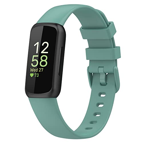 FTRONGRT Soft Silicone Watch Strap for Fitbit Inspire 3