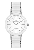 Jacques Lemans Damen-Uhren Analog Quarz One Size Silber 32016862