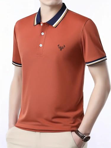 Image of Lymio Polo T Shirt for Men || T Shirt for Man || Collar T Shirt Style Men (Packs Also Available) (Polo-81-84)