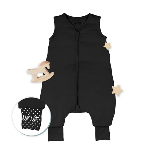 Image of Sleeveless Soft Baby & Toddler Sleeping Sack, Breathable with Adjustable Feet Cuffs & Anti-Slip Grip