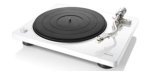 Denon DP400 Record Player, Modern Turntable for 33-1/3, 45 and 78 RPM Vinyl Records, Stereo RCA Output, Phono Preamp Output with Equalizer, Auto Speed Sensor and Special Tonearm
