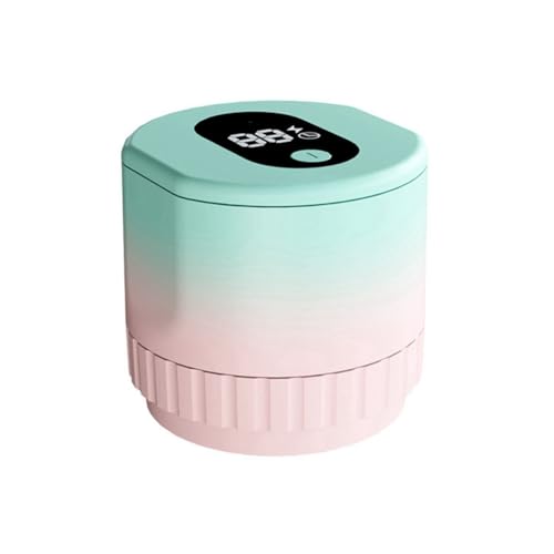 Rfeeuubft Kit de Sellado Al Vacío de Tarros de Cristal Eléctrico Kit de Sellado Automático de Tarros Inalámbrico con Tapas de Tarros de Cristal para Almacenamiento de Alimentos
