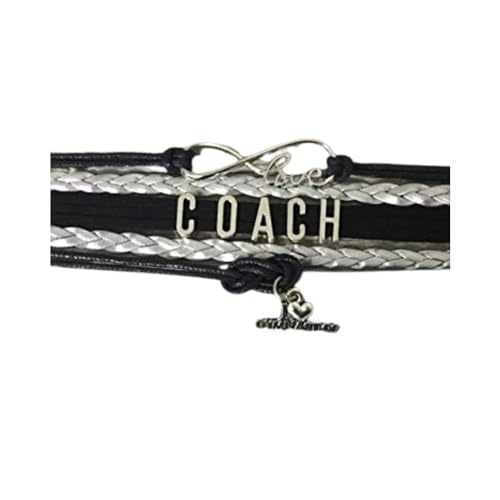 Infinity Collection Gymnastics Coach Bracelet- GymnasticsJewelry for Coaches- Gymnastics Jewelry - Gift For Gymnast's Coaches