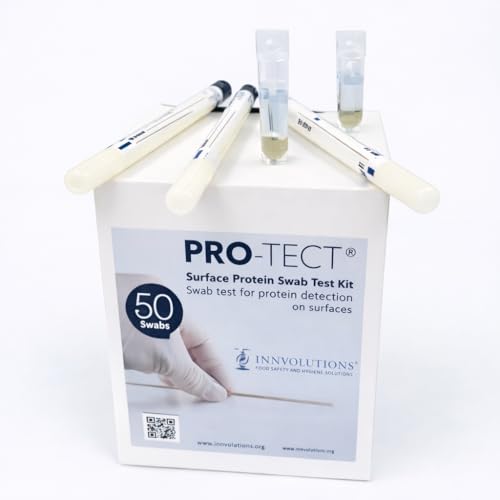 Kit de hisopo de proteína superficial INNVOLUTIONS para el control HACCP en cocinas de hoteles