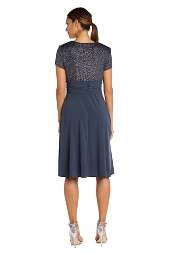 Image of R&M Richards Women's Opulent Flow Evening Dress