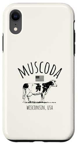 Muscoda WI USA ���g�� �� �r���e�[�W�X�^�C�� �f�U�C�� �X�}�z�P�[�X iPhone XR �p