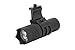 Monstrum 150 Lumens Green Light LED Flashlight with Remote Pressure Switch and Picatinny Rail Mount