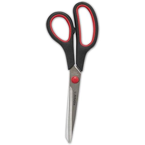 Kores Stainless Steel Scissors with Soft Grip Cover