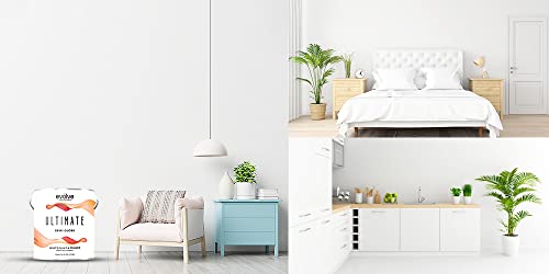 Evolve Ultimate One-Coat Coverage Paint & Primer In White For Interior & Exterior House Paint, Semi-Gloss Sheen, 1-Gallon #TOP3