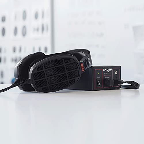 Amazon.com: Koss ESP-950 Electrostatic Stereophone, Full Size Over-Ear  Headphone, Leather Carrying Case Included, Black : Headphones: Electronics