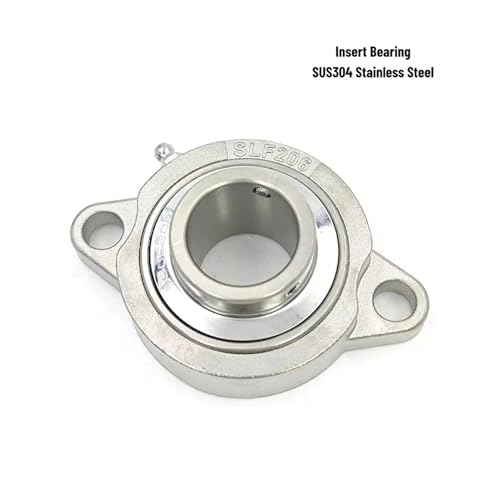 Roulement diamanté SUS 304 SSBLF204 avec palier en acier inoxydable robuste