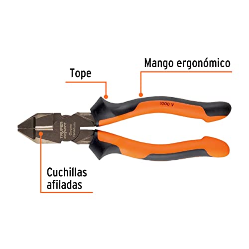 Pinzas de electricista Truper 7 5 Imagen adicional