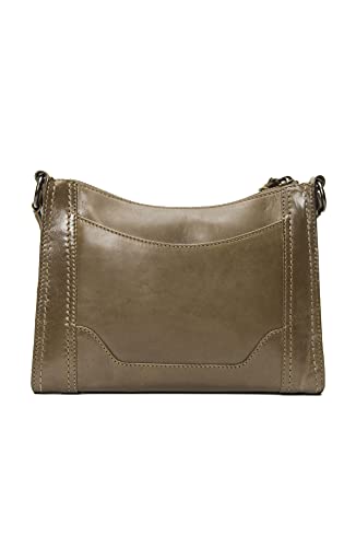 Image of Frye Women's Melissa Zip Crossbody Bag, Stylish Handbag with Adjustable Strap & Pockets