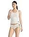 adidas Womens 3 Stripes Active Essentials Cotton Hipster Underwear, White, Large